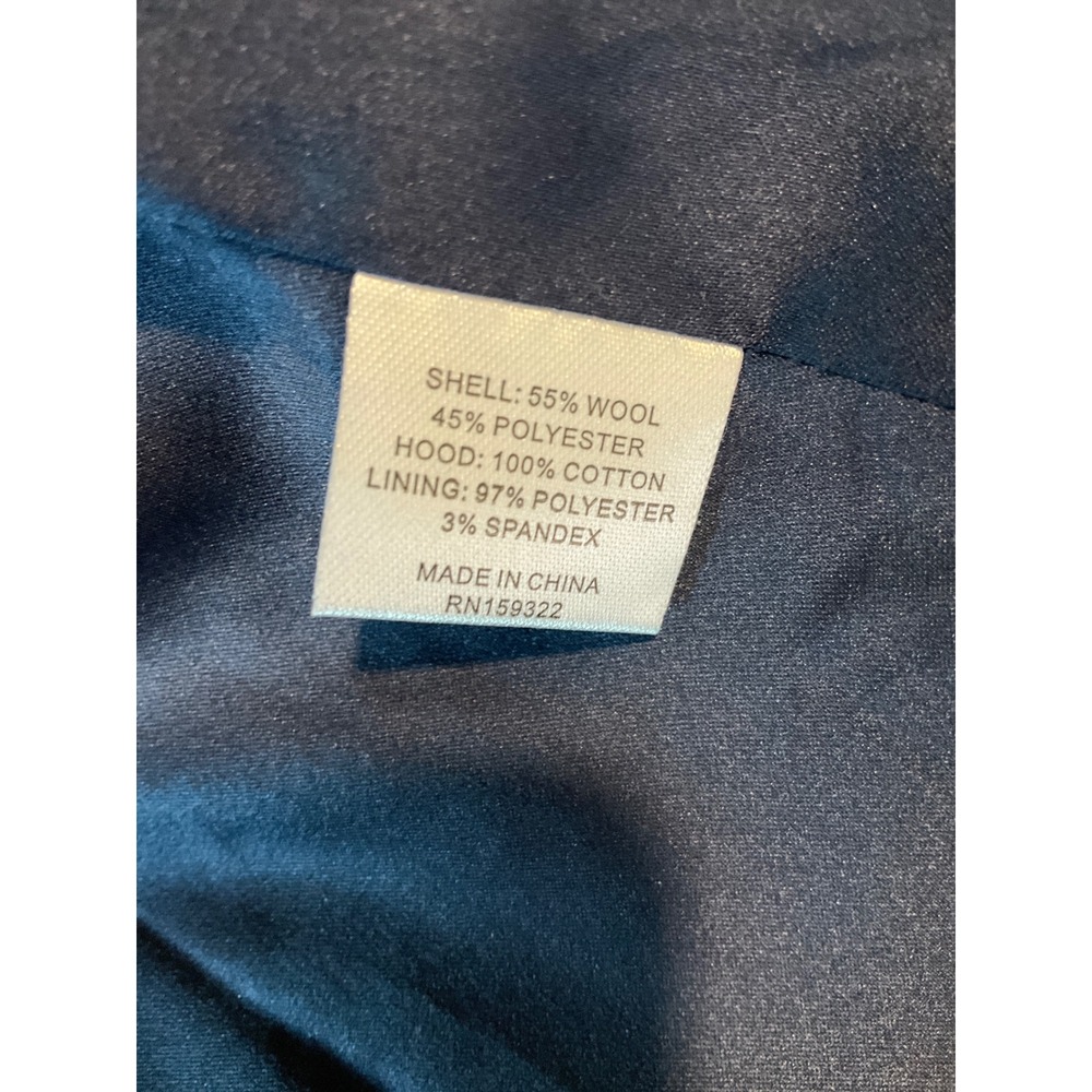 NEW Central Park West Wool Blazer Colorful Houndstooth Dickie Hoodie Preppy M - Picture 10 of 12